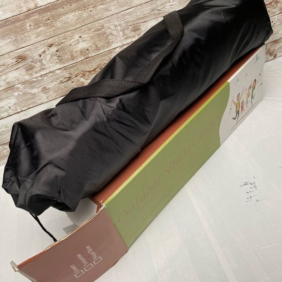 Beach Tent Sun Shelter UPF50+ with Sand Shovel, Ground Pegs and Stability - Picture 8 of 11